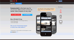 Desktop Screenshot of framesocket.com
